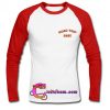 Road trip babe raglan longsleeve shirt