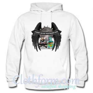 Scooby Doo And Supernatural Carry On My Wayward Son hoodie