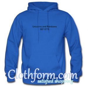 Unicorns and Rainbows 807-5779 Hoodie