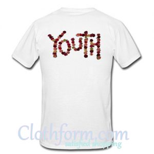Youth t shirt back