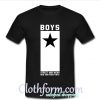boys street and wear t shirt