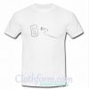 cable plugs sketch t shirt