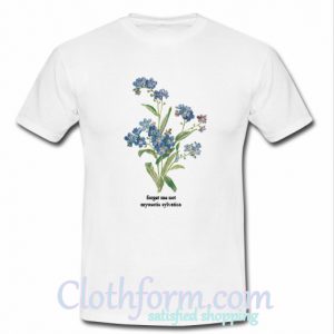 forget me not myosotis sylvatica t shirt