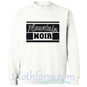 mountain noir sweatshirt