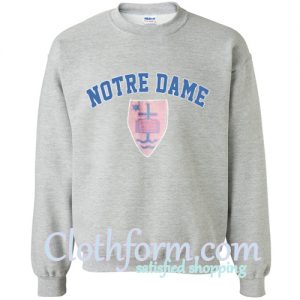 notre dame sweatshirt