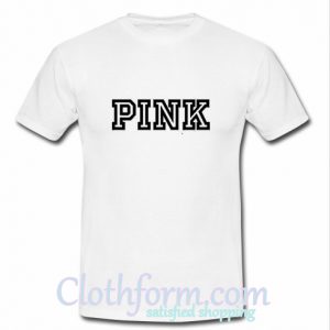 pink victoria's secret t shirt
