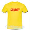 sunday t shirt