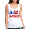 time to get star spangled hammered tanktop