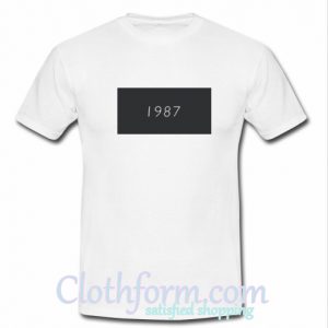 1987 t shirt