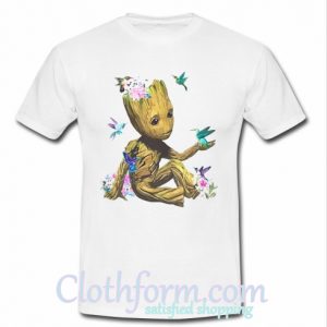 Groot for hummingbird lovers shirt