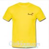 Love Kiss Yellow T shirt