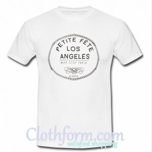 Petite Fete Los Angeles t shirt