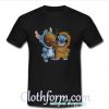 Stitch And Groot Anime version shirt