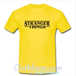 Stranger Things t shirt