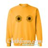 Sunflowers Boobs Gold sweatshirt