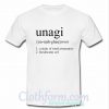 Unagi Definition t shirt