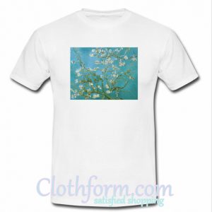 Van Gogh Almond Blossoms Tree t shirt