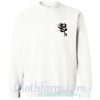 black rose sweatshirt