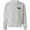 dog victoria secret sweatshirt