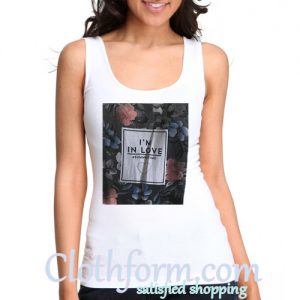 i'm in love summer time tanktop