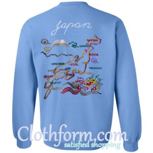 japan sweatshirt back