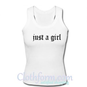 just a girl tank top