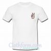 peace hand t shirt