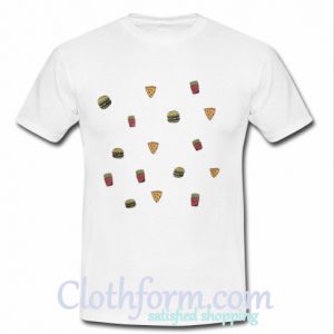 pizza burger t shirt