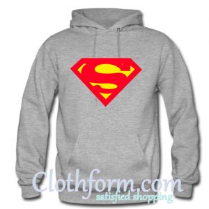 superman logo hoodie