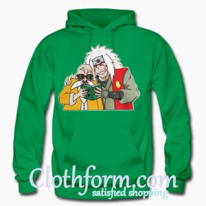 Amazing Master Roshi and Jiraiya reading book hoodie