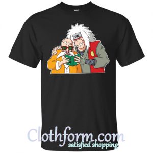 Amazing Master Roshi and Jiraiya reading book shirt