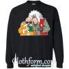 Amazing Master Roshi and Jiraiya reading book sweatshirt