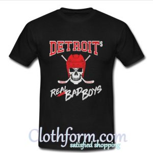 Beautiful Detroits real bad boys hockey shirt