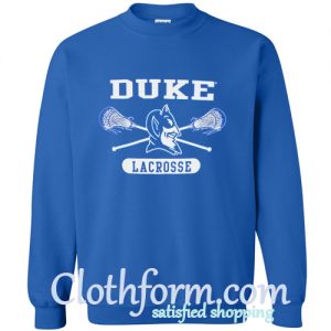 Duke Lacrosse Sweatshirt