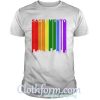 Sacramento Gay Pride Rainbow Cityscape t shirt