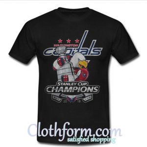 Washington Capitals' Stanley Cup Champions shirt