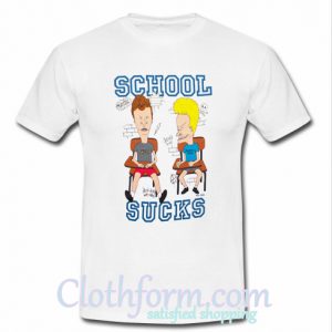 beavis and butthead school t shirt