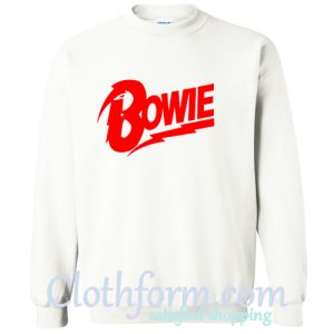 bowie sweatshirt