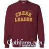 cheer leader rose sweatshirt