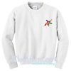 holding hands rainbow sweatshirt