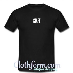 staff t shirt