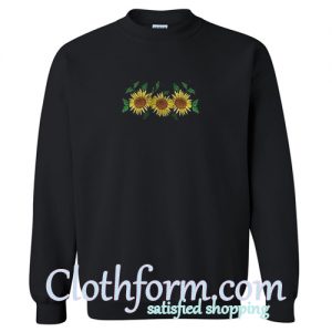 sun flower sweatshirt