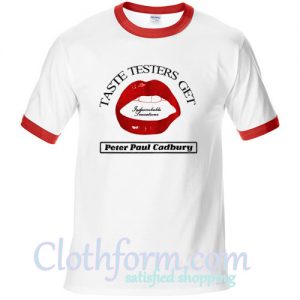 taste testers get peter paul cadbury ringtshirt