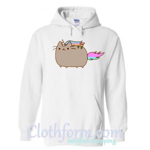 unicorn pusheen hoodie