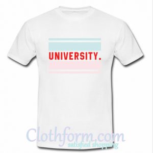 university t shirt