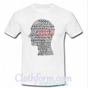 Official Positive thinking shirt