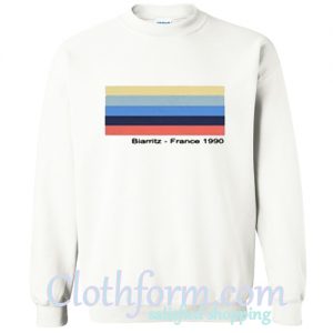 Biarritz France 1990 Sweatshirt