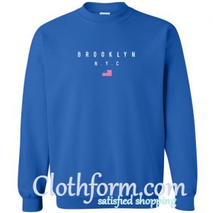 Brooklyn NYC Flag sweatshirt