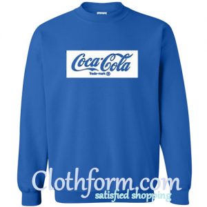 Coca Cola Trademark Logo Sweatshirt