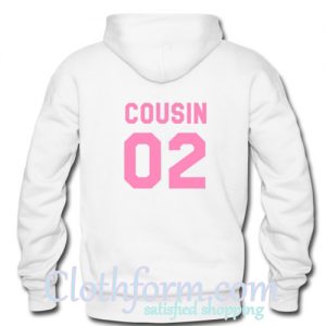 Cousin 02 Back Hoodie